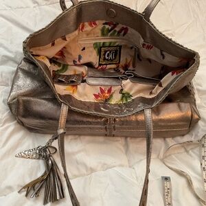 Chi  Tote bag pewter color